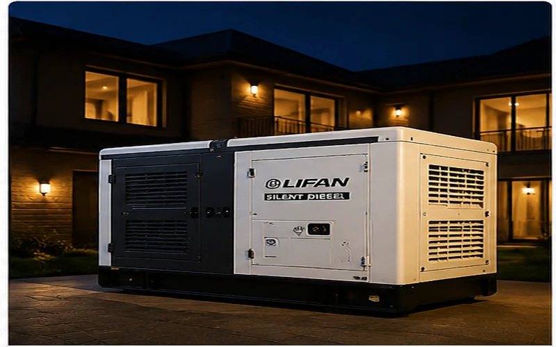موتور برق دیزلی سایلنت؛ قدرت بالا با صدای کمتر